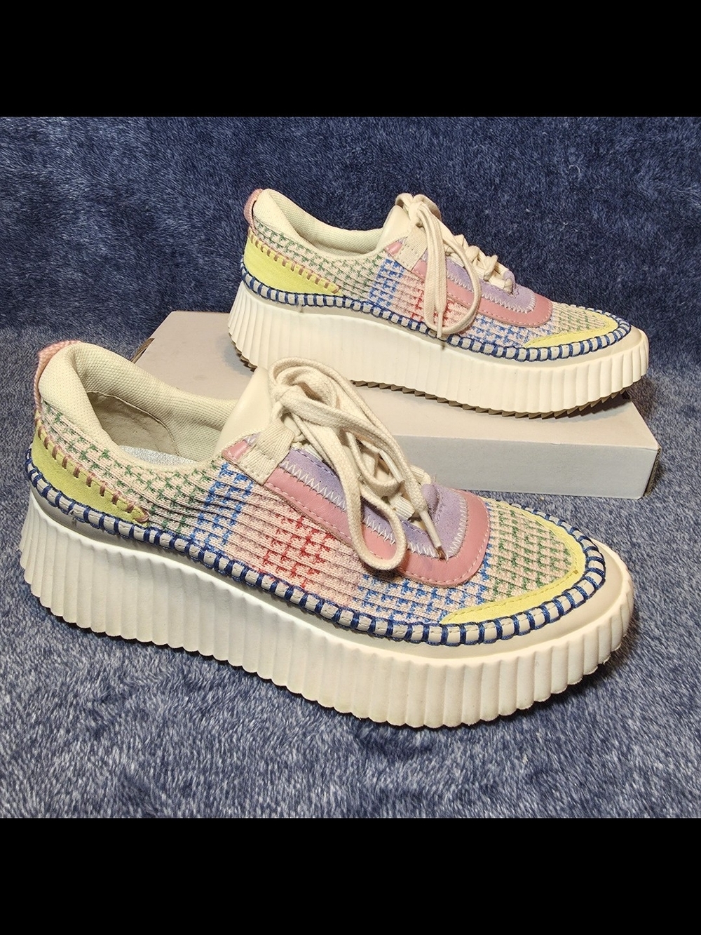 Women’s Dolce Vita Dolen Woven Platform Sneaker